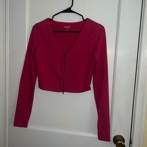 Hollister/Social Tourist Zip Up Top